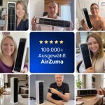 AirZuma détails du rafraîchisseur portable